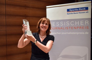 Silvia Dahlkamp gewinnt den Hessichen Journalistenpreis