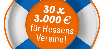 30 mal 30.000 Euro für hessische Vereine.